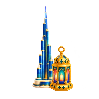 Dubai illustration